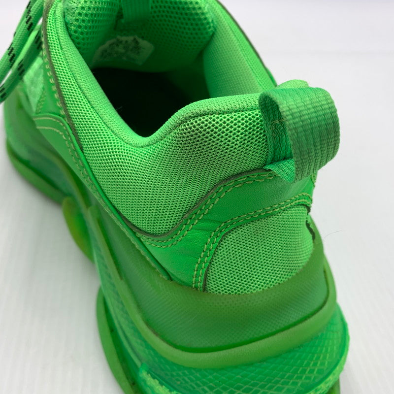 【中古品】【メンズ】 BALENCIAGA バレンシアガ TRIPLE S SNEAKERS 541624 トリプル エス スニーカー 靴 シューズ ビッグスニーカー 183-260812-ko-05-tei サイズ：42 カラー：グリーン 万代Net店