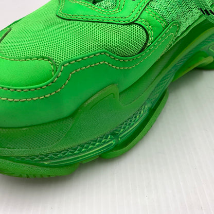 【中古品】【メンズ】 BALENCIAGA バレンシアガ TRIPLE S SNEAKERS 541624 トリプル エス スニーカー 靴 シューズ ビッグスニーカー 183-260812-ko-05-tei サイズ：42 カラー：グリーン 万代Net店