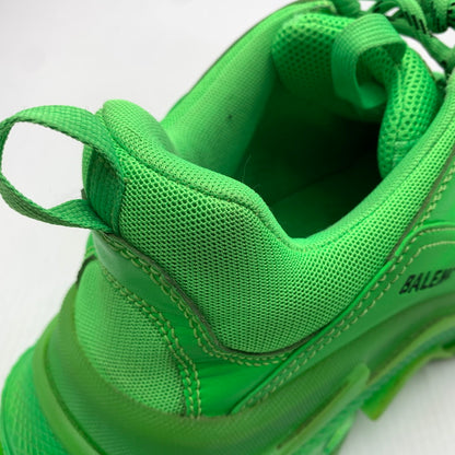 【中古品】【メンズ】 BALENCIAGA バレンシアガ TRIPLE S SNEAKERS 541624 トリプル エス スニーカー 靴 シューズ ビッグスニーカー 183-260812-ko-05-tei サイズ：42 カラー：グリーン 万代Net店