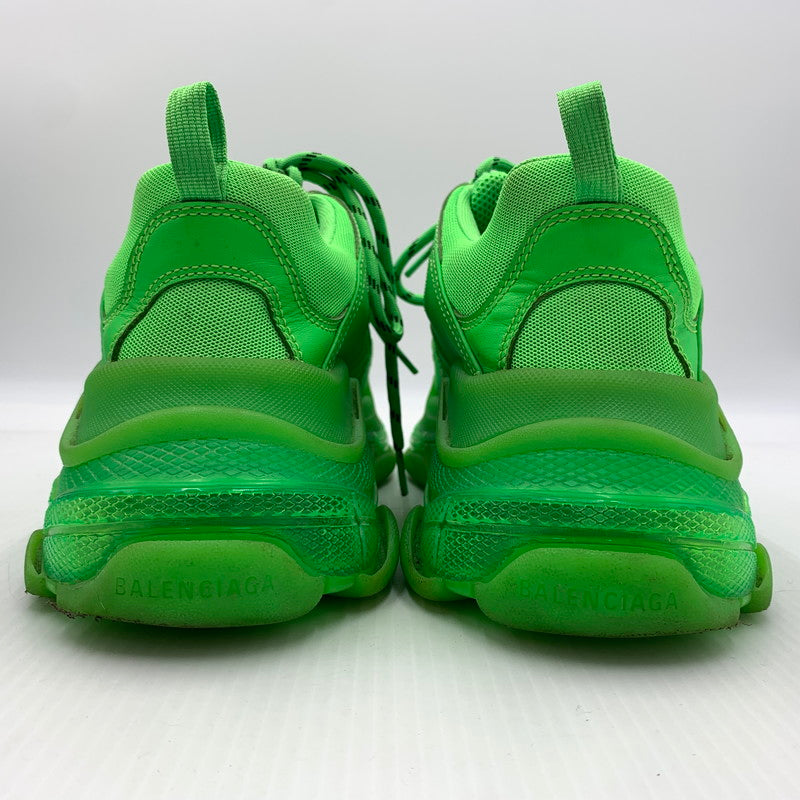 【中古品】【メンズ】 BALENCIAGA バレンシアガ TRIPLE S SNEAKERS 541624 トリプル エス スニーカー 靴 シューズ ビッグスニーカー 183-260812-ko-05-tei サイズ：42 カラー：グリーン 万代Net店