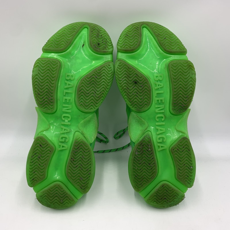 【中古品】【メンズ】 BALENCIAGA バレンシアガ TRIPLE S SNEAKERS 541624 トリプル エス スニーカー 靴 シューズ ビッグスニーカー 183-260812-ko-05-tei サイズ：42 カラー：グリーン 万代Net店