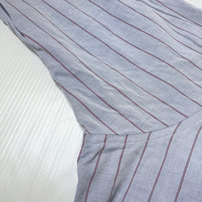 【現状渡し品】【メンズ】 BROOKS BROTHERS ブルックスブラザーズ 80's EST.1818 BD STRIPE LS SHIRT VINTAGE 80年代 ボタンダウン ストライプ シャツ 長袖 トップス ヴィンテージ 145-260828-yo-07-teih サイズ：15 1/2-34 カラー：ブルー系/レッド 万代Net店
