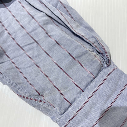 【現状渡し品】【メンズ】 BROOKS BROTHERS ブルックスブラザーズ 80's EST.1818 BD STRIPE LS SHIRT VINTAGE 80年代 ボタンダウン ストライプ シャツ 長袖 トップス ヴィンテージ 145-260828-yo-07-teih サイズ：15 1/2-34 カラー：ブルー系/レッド 万代Net店