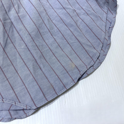 【現状渡し品】【メンズ】 BROOKS BROTHERS ブルックスブラザーズ 80's EST.1818 BD STRIPE LS SHIRT VINTAGE 80年代 ボタンダウン ストライプ シャツ 長袖 トップス ヴィンテージ 145-260828-yo-07-teih サイズ：15 1/2-34 カラー：ブルー系/レッド 万代Net店
