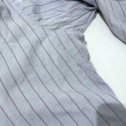【現状渡し品】【メンズ】 BROOKS BROTHERS ブルックスブラザーズ 80's EST.1818 BD STRIPE LS SHIRT VINTAGE 80年代 ボタンダウン ストライプ シャツ 長袖 トップス ヴィンテージ 145-260828-yo-07-teih サイズ：15 1/2-34 カラー：ブルー系/レッド 万代Net店
