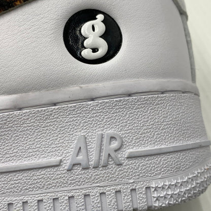 【中古品】【メンズ】 NIKE ナイキ× GOODENOUGH グッドイナフ × Supreme シュプリーム 別注 コラボ AIR FORCE 1 LOW WHITE LEOPARD IM3483-100 25SS エアフォース1 ロー スニーカー 靴 シューズ 160-260917-ko-06-teih サイズ：28cm カラー：ホワイト 万代Net店
