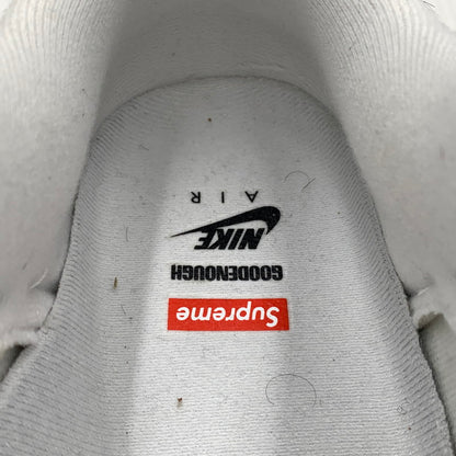 【中古品】【メンズ】 NIKE ナイキ× GOODENOUGH グッドイナフ × Supreme シュプリーム 別注 コラボ AIR FORCE 1 LOW WHITE LEOPARD IM3483-100 25SS エアフォース1 ロー スニーカー 靴 シューズ 160-260917-ko-06-teih サイズ：28cm カラー：ホワイト 万代Net店