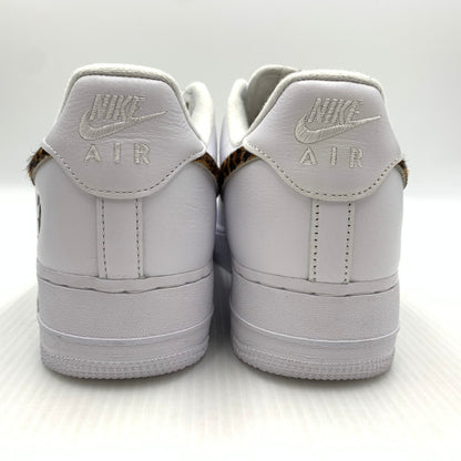 【中古品】【メンズ】 NIKE ナイキ× GOODENOUGH グッドイナフ × Supreme シュプリーム 別注 コラボ AIR FORCE 1 LOW WHITE LEOPARD IM3483-100 25SS エアフォース1 ロー スニーカー 靴 シューズ 160-260917-ko-06-teih サイズ：28cm カラー：ホワイト 万代Net店