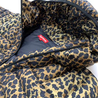 【現状渡し品】【メンズ】 Supreme シュプリーム 21FW MICRO DOWN HALF ZIP HOODED PULLOVER マイクロダウン ハーフジップ フーディ プルオーパー アウター ダウンジャケット 149-260808-ko-01-tei サイズ：L カラー：柄 万代Net店