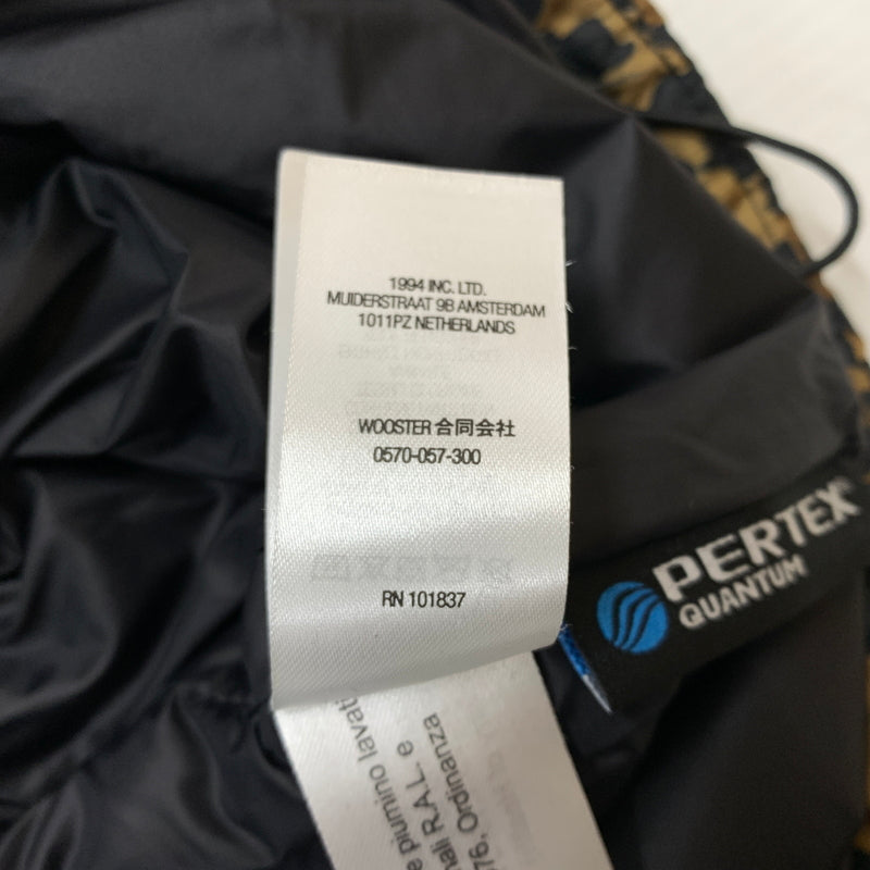 【現状渡し品】【メンズ】 Supreme シュプリーム 21FW MICRO DOWN HALF ZIP HOODED PULLOVER マイクロダウン ハーフジップ フーディ プルオーパー アウター ダウンジャケット 149-260808-ko-01-tei サイズ：L カラー：柄 万代Net店