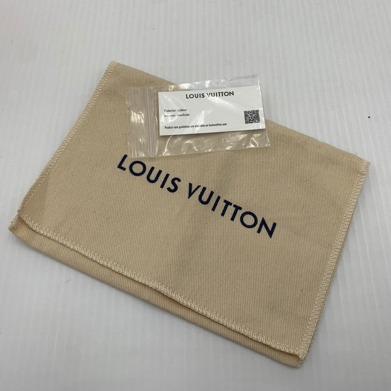 【中古品】【メンズ】 LOUIS VUITTON ルイ・ヴィトン M83160 モノグラム デニム ポルトフォイユ ルー 二つ折り財布 コインケース 179-260812-ko-09-tei カラー：インディゴ 万代Net店