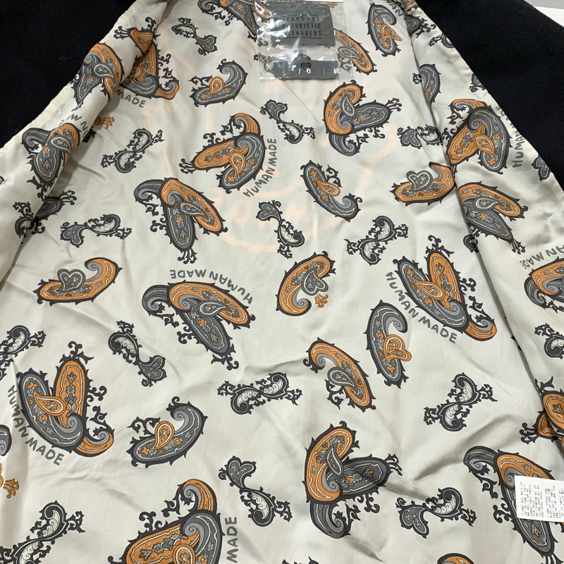 【中古品】【メンズ】 HUMAN MADE ヒューマンメイド 24AW REUNION JACKET HM28JK019 リユニオンジャケット ライトアウター テーラードジャケット 142-260808-ko-02-tei サイズ：XL カラー：ブラック 万代Net店