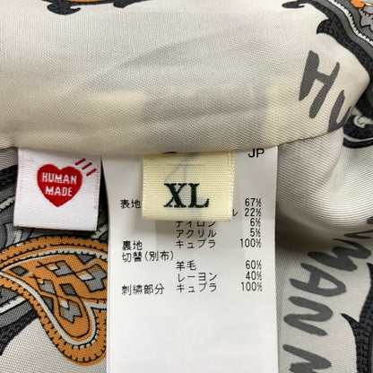 【中古品】【メンズ】 HUMAN MADE ヒューマンメイド 24AW REUNION JACKET HM28JK019 リユニオンジャケット ライトアウター テーラードジャケット 142-260808-ko-02-tei サイズ：XL カラー：ブラック 万代Net店