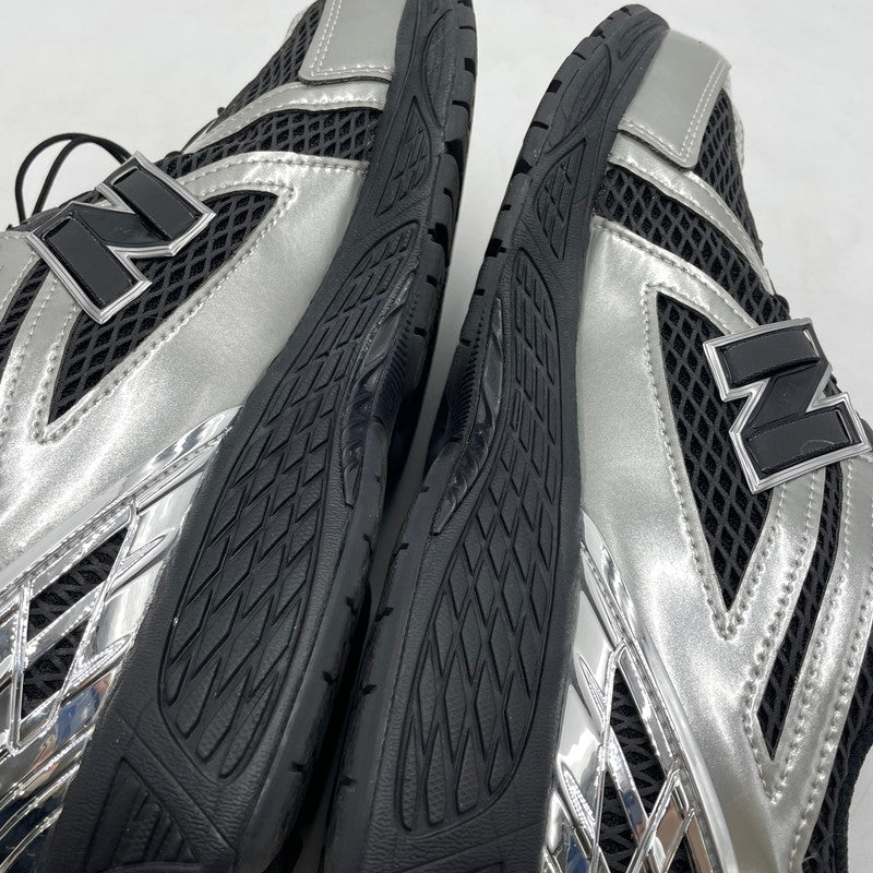 【中古品】【メンズ】 NEW BALANCE ニューバランス × THE BASEMENT ザ・ベースメント 別注コラボ LOW CUT SNEAKERS M1906RBS ローカット スニーカー 靴 シューズ 162-260811-yo-16-tei サイズ：28.5cm カラー：シルバー 万代Net店