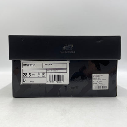 【中古品】【メンズ】 NEW BALANCE ニューバランス × THE BASEMENT ザ・ベースメント 別注コラボ LOW CUT SNEAKERS M1906RBS ローカット スニーカー 靴 シューズ 162-260811-yo-16-tei サイズ：28.5cm カラー：シルバー 万代Net店