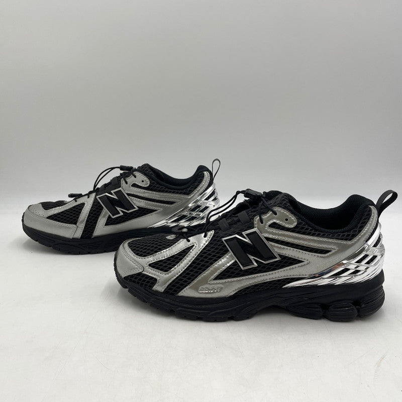 【中古品】【メンズ】 NEW BALANCE ニューバランス × THE BASEMENT ザ・ベースメント 別注コラボ LOW CUT SNEAKERS M1906RBS ローカット スニーカー 靴 シューズ 162-260811-yo-16-tei サイズ：28.5cm カラー：シルバー 万代Net店