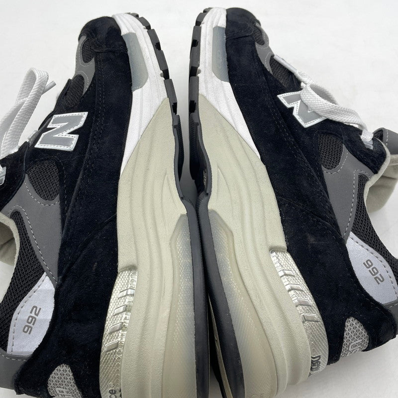 【中古品】【メンズ】 NEW BALANCE ニューバランス U992BK SNEAKERS スニーカー 靴 シューズ 162-260811-yo-17-tei サイズ：27.5cm カラー：ブラック 万代Net店