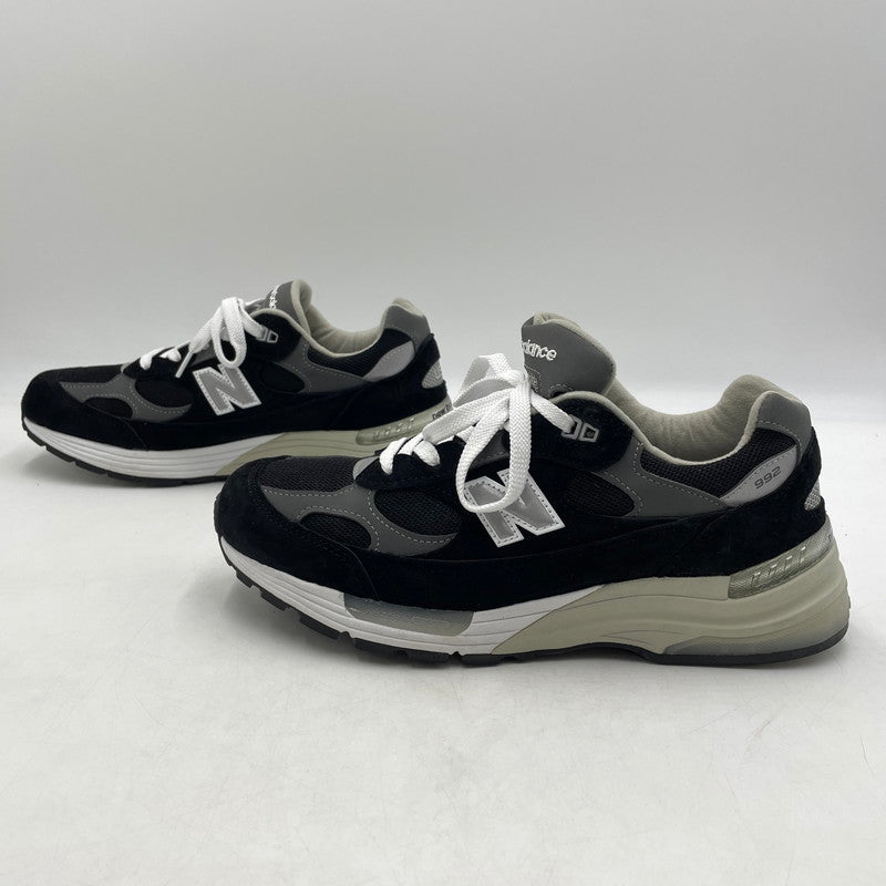 【中古品】【メンズ】 NEW BALANCE ニューバランス U992BK SNEAKERS スニーカー 靴 シューズ 162-260811-yo-17-tei サイズ：27.5cm カラー：ブラック 万代Net店