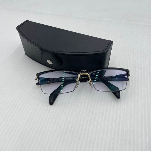【中古品】【メンズ】 SAMURAI SHO サムライ翔 GLASSES MADE IN JAPAN SS-J226 眼鏡 仁 サングラス アイウェア 日本製 203-260902-ss-05-tei サイズ：59□16－142 カラー：ブラック(カラー) 万代Net店