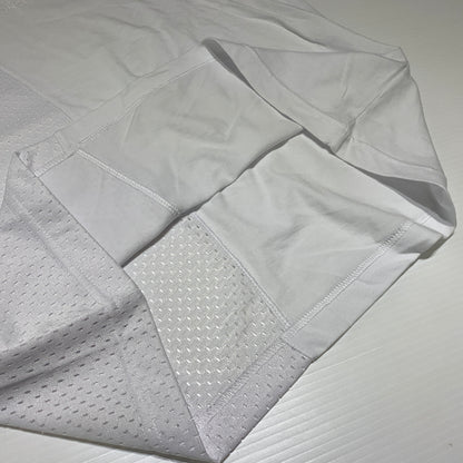 【中古品】【メンズ】 MONCLER モンクレール MESHDETAIL MAGLIA T-SHIRTS G20918C01164 8390Y メッシュディテール Tシャツ 半袖 トップス 141-260809-ko-17-tei サイズ：XS カラー：ホワイト 万代Net店