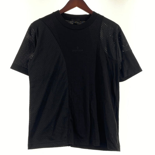 【中古品】【メンズ】 MONCLER モンクレール MESHDETAIL MAGLIA T-SHIRTS G20918C01164 8390Y メッシュディティール マリア Tシャツ 半袖 トップス 141-260809-sa-17-tei サイズ：S カラー：ブラック 万代Net店