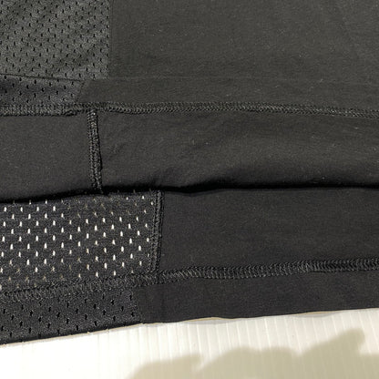 【中古品】【メンズ】 MONCLER モンクレール MESHDETAIL MAGLIA T-SHIRTS G20918C01164 8390Y メッシュディティール マリア Tシャツ 半袖 トップス 141-260809-sa-17-tei サイズ：S カラー：ブラック 万代Net店