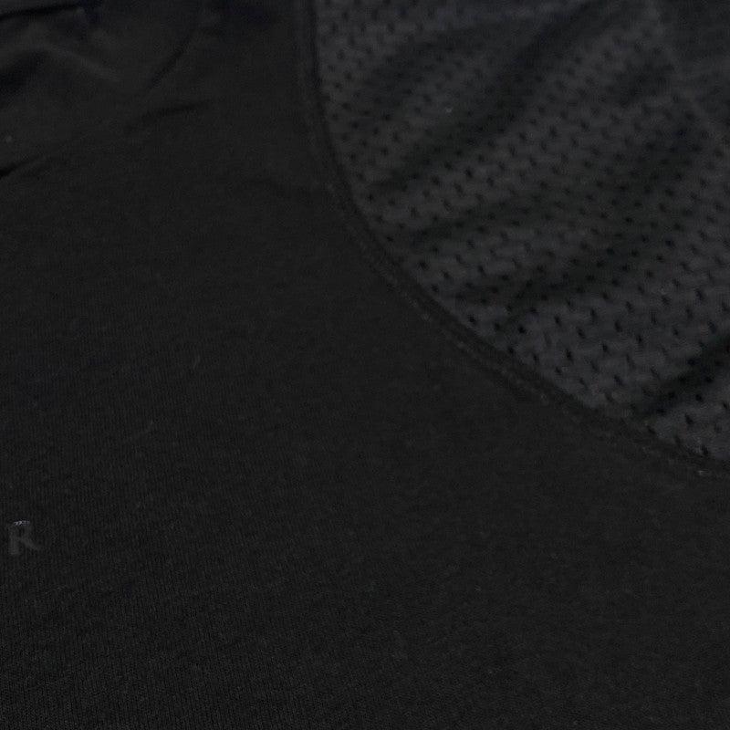 【中古品】【メンズ】 MONCLER モンクレール MESHDETAIL MAGLIA T-SHIRTS G20918C01164 8390Y メッシュディティール マリア Tシャツ 半袖 トップス 141-260809-sa-17-tei サイズ：S カラー：ブラック 万代Net店