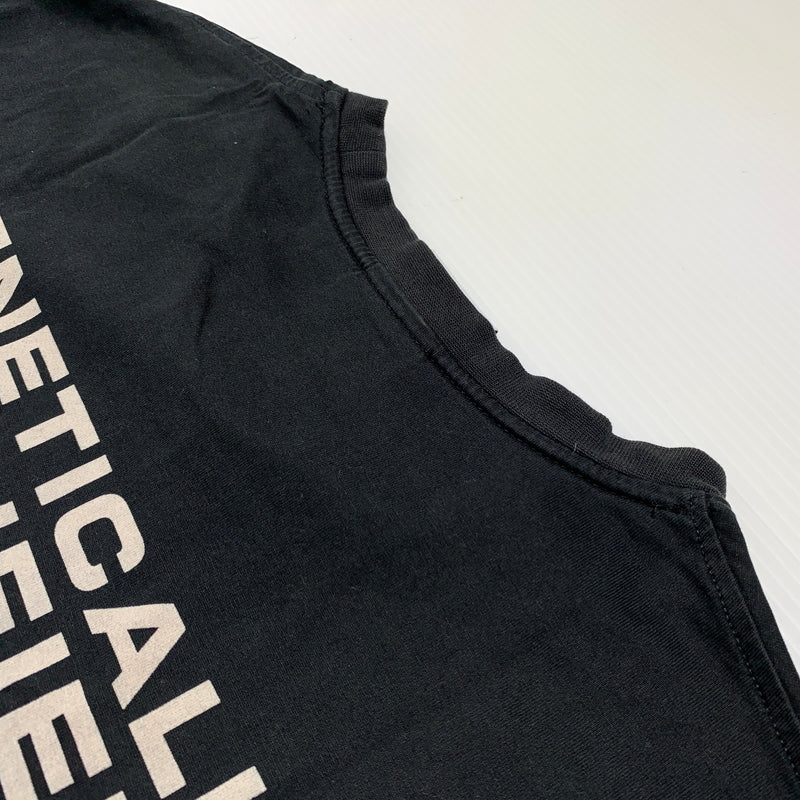 【中古品】【メンズ】 VETEMENT ヴェトモン GENETICALLY MODIFIED S/S TEE WAH18TR1 ジェネティックモディファイ ショートスリーブ Tシャツ 半袖 トップス 141-260809-ko-19-tei サイズ：M カラー：ブラック 万代Net店