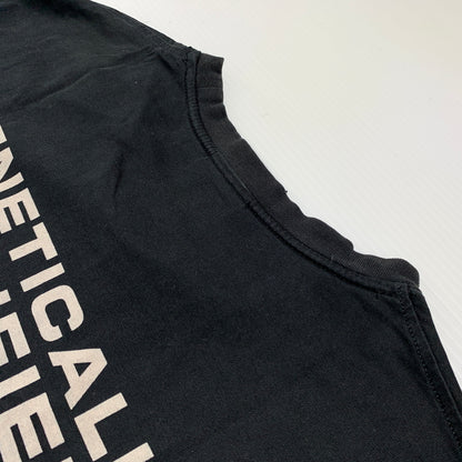 【中古品】【メンズ】 VETEMENT ヴェトモン GENETICALLY MODIFIED S/S TEE WAH18TR1 ジェネティックモディファイ ショートスリーブ Tシャツ 半袖 トップス 141-260809-ko-19-tei サイズ：M カラー：ブラック 万代Net店