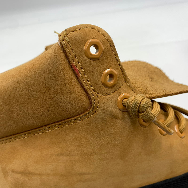 【中古品】【メンズ】 Timberland ティンバーランド PREMIUM 6INCH LACE UP WATERPROOF BOOTS TB0A2P6WEMJ プレミアム 6インチ レースアップ ウォータープルーフ ブーツ 靴 164-260812-ko-02-tei サイズ：27.5cm カラー：ベージュ×ブラック 万代Net店
