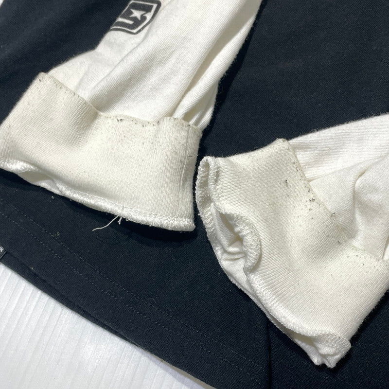 【現状渡し品】【メンズ】 HYSTERIC GLAMOUR ヒステリックグラマー L/S DART TRACK TEE 02261CL06 26SS ロング スリーブ ダート トラック Tシャツ 長袖 トップス 140-260808-sa-14-tei サイズ：L カラー：ブラック 万代Net店