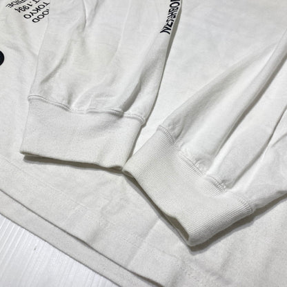 【現状渡し品】【メンズ】 NEIGHBORHOOD ネイバーフット 19AW ID C-TEE. L/S 2019年秋冬 アイディー コットン Tシャツ ロングスリーブ 長袖 トップス 142-260809-sa-16-tei サイズ：XL カラー：ホワイト 万代Net店