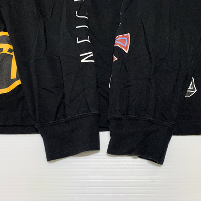 【中古品】【メンズ】 NEIGHBORHOOD ネイバーフッド NH. TEE LS-10 241PCNH-LT10 ネイバーフッド ロングスリーブ Tシャツ 長袖 トップス 142-260809-ko-21-tei サイズ：XL カラー：ブラック 万代Net店