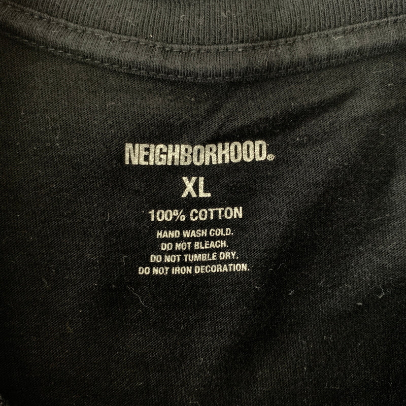 【中古品】【メンズ】 NEIGHBORHOOD ネイバーフッド NH. TEE LS-10 241PCNH-LT10 ネイバーフッド ロングスリーブ Tシャツ 長袖 トップス 142-260809-ko-21-tei サイズ：XL カラー：ブラック 万代Net店