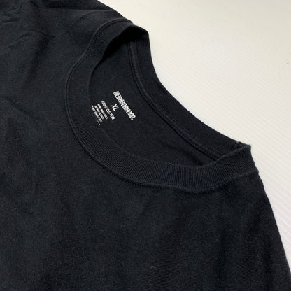 【中古品】【メンズ】 NEIGHBORHOOD ネイバーフッド NH. TEE LS-10 241PCNH-LT10 ネイバーフッド ロングスリーブ Tシャツ 長袖 トップス 142-260809-ko-21-tei サイズ：XL カラー：ブラック 万代Net店