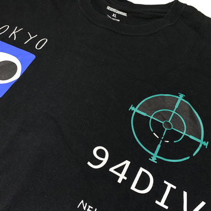 【中古品】【メンズ】 NEIGHBORHOOD ネイバーフッド NH. TEE LS-10 241PCNH-LT10 ネイバーフッド ロングスリーブ Tシャツ 長袖 トップス 142-260809-ko-21-tei サイズ：XL カラー：ブラック 万代Net店