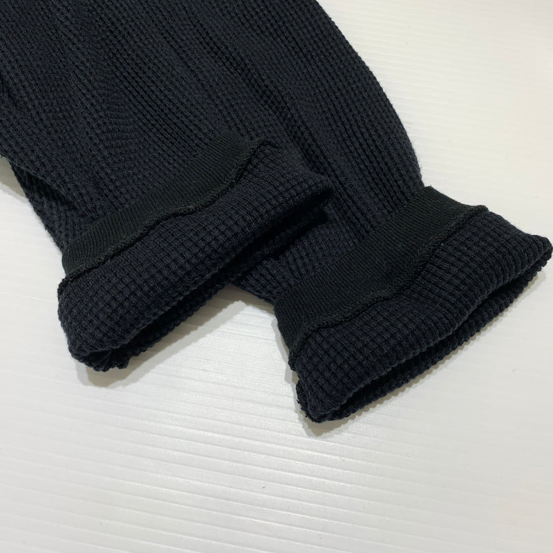【中古品】【メンズ】 WTAPS ダブルタップス WAFFLE L/S COPO 211ATDT-CSM28 ワッフル ロングスリーブ Tシャツ 長袖 トップス サーマルカット 142-260809-ko-20-tei サイズ：03 カラー：ブラック 万代Net店