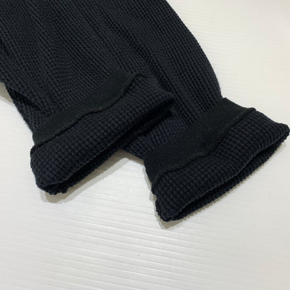 【中古品】【メンズ】 WTAPS ダブルタップス WAFFLE L/S COPO 211ATDT-CSM28 ワッフル ロングスリーブ Tシャツ 長袖 トップス サーマルカット 142-260809-ko-20-tei サイズ：03 カラー：ブラック 万代Net店