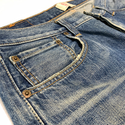 【中古品】【メンズ】 Levi's リーバイス 501 DENIM PANT デニムパンツ ボトムス ジーンズ ボタンフライ 156-260809-ko-34-tei サイズ：36 カラー：インディゴ 万代Net店