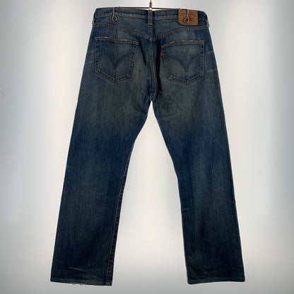 【中古品】【メンズ】 Levi's リーバイス 501 DENIM PANT デニムパンツ ボトムス ジーンズ ボタンフライ 156-260809-ko-34-tei サイズ：36 カラー：インディゴ 万代Net店