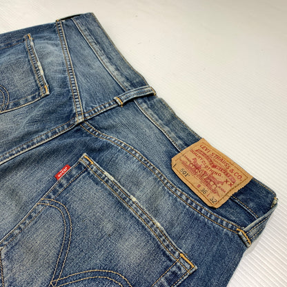 【中古品】【メンズ】 Levi's リーバイス 501 DENIM PANT デニムパンツ ボトムス ジーンズ ボタンフライ 156-260809-ko-34-tei サイズ：36 カラー：インディゴ 万代Net店