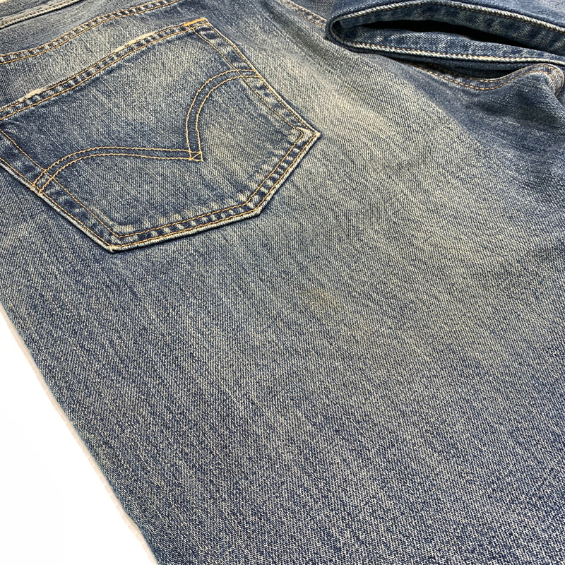 【中古品】【メンズ】 Levi's リーバイス 501 DENIM PANT デニムパンツ ボトムス ジーンズ ボタンフライ 156-260809-ko-34-tei サイズ：36 カラー：インディゴ 万代Net店