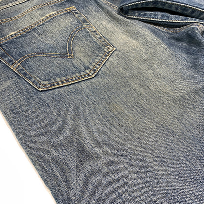 【中古品】【メンズ】 Levi's リーバイス 501 DENIM PANT デニムパンツ ボトムス ジーンズ ボタンフライ 156-260809-ko-34-tei サイズ：36 カラー：インディゴ 万代Net店