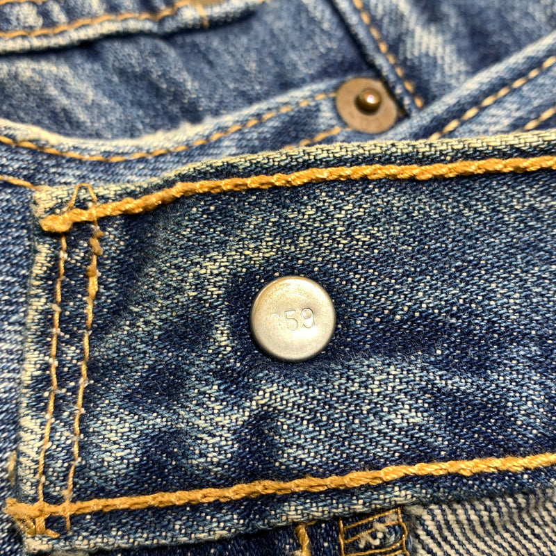 【中古品】【メンズ】 Levi's リーバイス 501 DENIM PANT デニムパンツ ボトムス ジーンズ ボタンフライ 156-260809-ko-34-tei サイズ：36 カラー：インディゴ 万代Net店