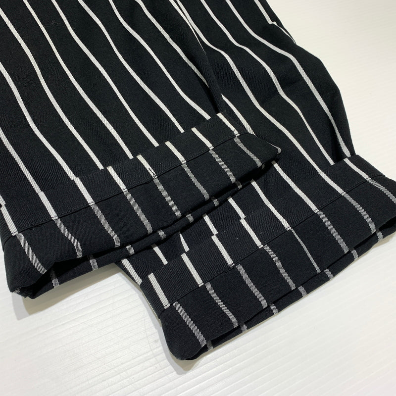 【中古品】【メンズ】 F.A.T. エフエーティー × RED CAP レッドキャップ 別注 コラボ 3TUCK WIDE PANT F32510-PN22-AB 3タック ワイドパンツ ボトムス チノパン 153-260809-ko-32-tei サイズ：FAT カラー：ストライプ 万代Net店