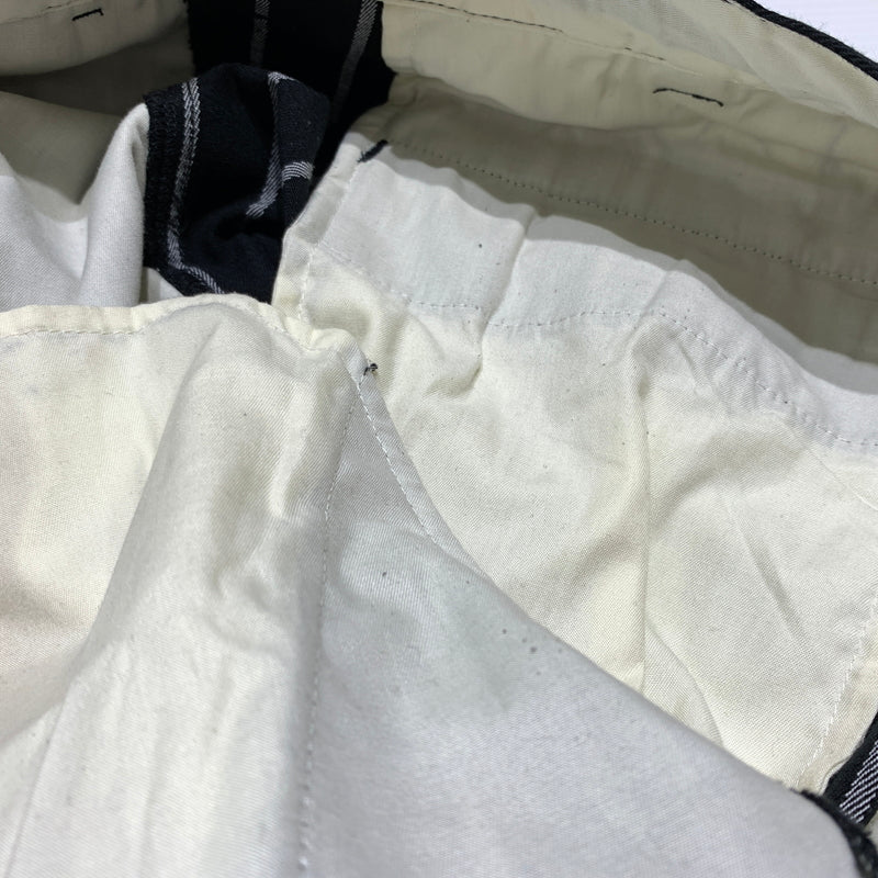 【中古品】【メンズ】 F.A.T. エフエーティー × RED CAP レッドキャップ 別注 コラボ 3TUCK WIDE PANT F32510-PN22-AB 3タック ワイドパンツ ボトムス チノパン 153-260809-ko-32-tei サイズ：FAT カラー：ストライプ 万代Net店