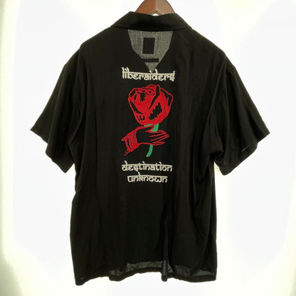 【中古品】【メンズ】 LIBERAIDERS リベレイダース 732012407 半袖シャツ 140-260818-nm-86-tei サイズ：M カラー：ブラック 万代Net店