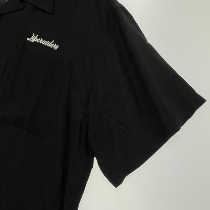 【中古品】【メンズ】 LIBERAIDERS リベレイダース 732012407 半袖シャツ 140-260818-nm-86-tei サイズ：M カラー：ブラック 万代Net店