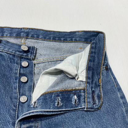 【中古品】【メンズ】 LEVI’S リーバイス 90’s 501 DENIM PANTS 90年代 501 デニム パンツ ボトムス ジーンズ 525 156-260809-sa-04-tei サイズ：32 カラー：インディゴ 万代Net店