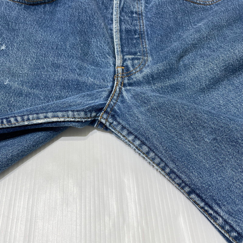 【中古品】【メンズ】 LEVI’S リーバイス 90’s 501 DENIM PANTS 90年代 501 デニム パンツ ボトムス ジーンズ 525 156-260809-sa-04-tei サイズ：32 カラー：インディゴ 万代Net店